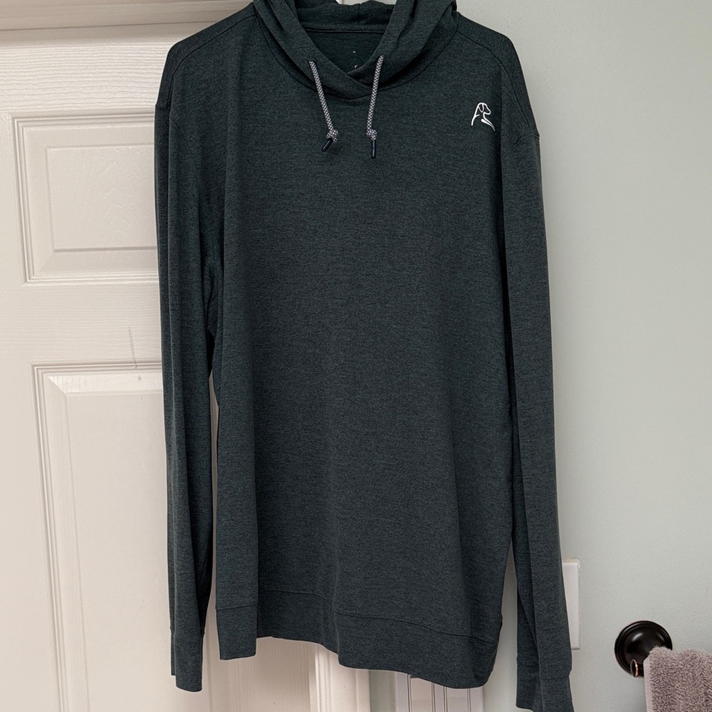 Dark Green Rhoback Hesi Men’s Hoodie XL